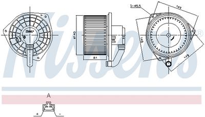 Salona ventilators NISSENS 87582