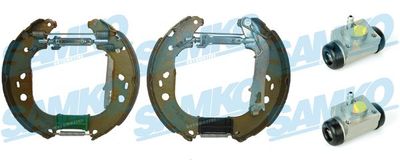 Комплект тормозных колодок SAMKO KEG623