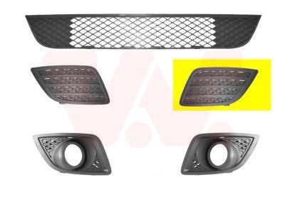 Ventilatora reste, Bampers VAN WEZEL 1806591