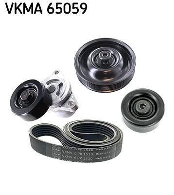 Поликлиновой ременный комплект SKF VKMA 65059