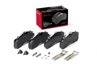 Комплект тормозных колодок, дисковый тормоз BREMBO P B4 401S