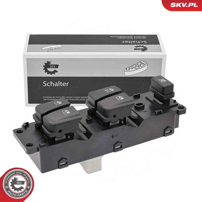 Выключатель, стеклолодъемник ESEN SKV 37SKV523