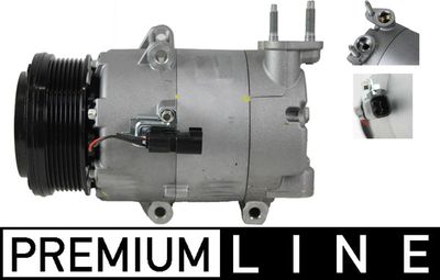 Компрессор, кондиционер MAHLE ACP 547 000P