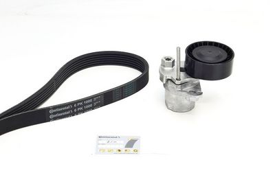 Поликлиновой ременный комплект CONTINENTAL CTAM 6PK1000K1