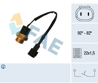 Термовыключатель, вентилятор радиатора FAE 37670