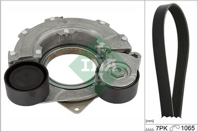 Ķīļrievu siksnu komplekts Schaeffler INA 529 0507 10