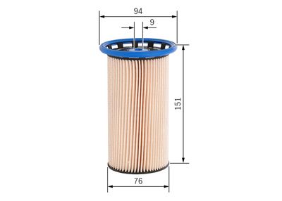 Топливный фильтр BOSCH F026402820