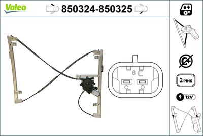 Стеклоподъемник VALEO 850324