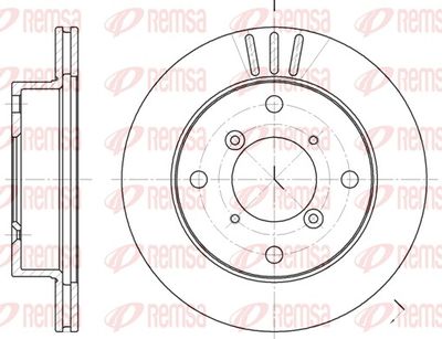Тормозной диск REMSA 6399.10