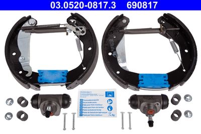 Комплект тормозных колодок ATE 03.0520-0817.3