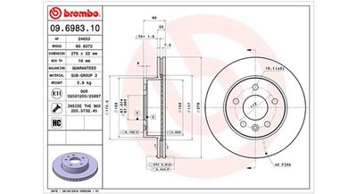 Bremžu diski MAGNETI MARELLI 360406032200