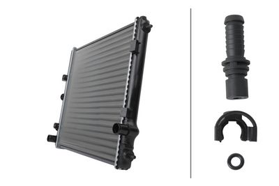 Радиатор, охлаждение двигателя HELLA 8MK 366 301-371