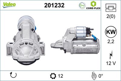 Стартер VALEO 201232