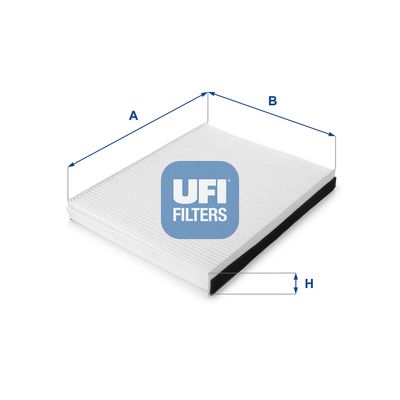 Фильтр, воздух во внутренном пространстве UFI 53.189.00