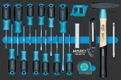 Instrumentu komplekts HAZET 163-627/18
