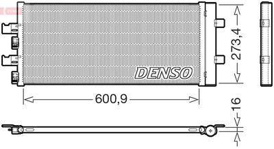 Kondensators, Gaisa kond. sistēma DENSO DCN05111