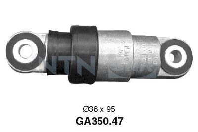 Spriegotājrullītis, Ķīļrievu siksna SNR GA350.47