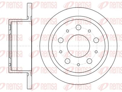 Bremžu diski REMSA 61057.00