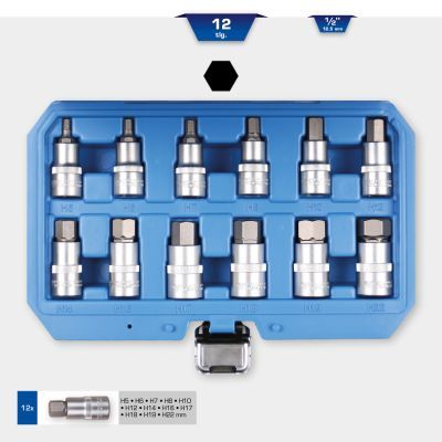 Muciņu komplekts KS TOOLS BT022012