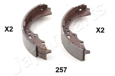 Bremžu loku komplekts JAPANPARTS GF-257AF