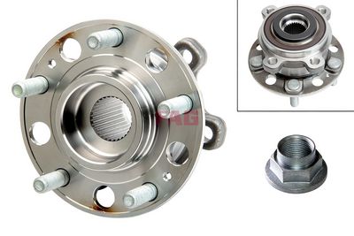 Riteņa rumbas gultņa komplekts Schaeffler FAG 713 6290 50