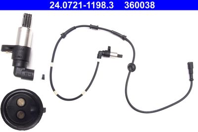 Датчик, частота вращения колеса ATE 24072111983