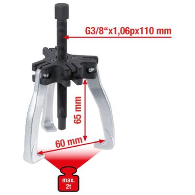 Iekšējais/Ārējais novilcējs KS TOOLS 640.4203