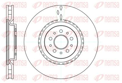 Тормозной диск REMSA 61010.10