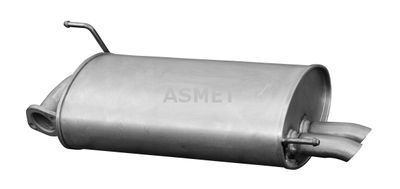 Глушитель выхлопных газов конечный ASMET 13.001
