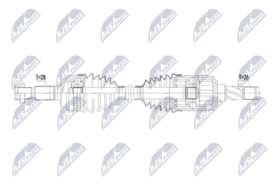 Приводной вал NTY NPW-LR-053