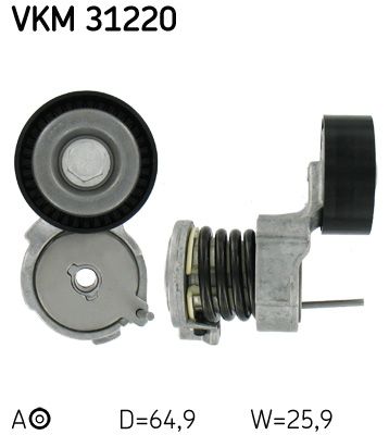 Натяжитель ремня, клиновой зубча SKF VKM 31220