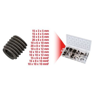 Asortimenta kastes KS TOOLS 970.0400