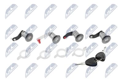 Slēdzenes cilindra komplekts NTY EZC-RE-025