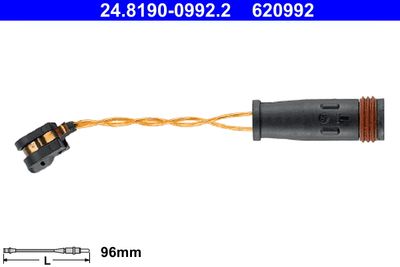 Indikators, Bremžu uzliku nodilums ATE 24.8190-0992.2