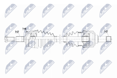 Приводной вал NTY NPW-CH-090