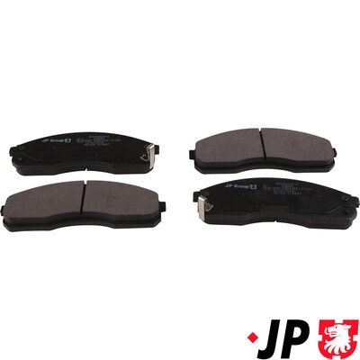 Bremžu uzliku kompl., Disku bremzes JP GROUP 3663600310