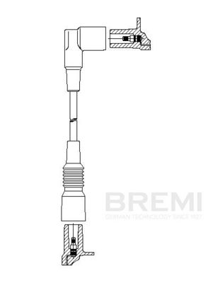 Провод зажигания BREMI 184/40