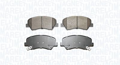 Bremžu uzliku kompl., Disku bremzes MAGNETI MARELLI 363916060856