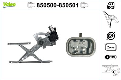 Стеклоподъемник VALEO 850500