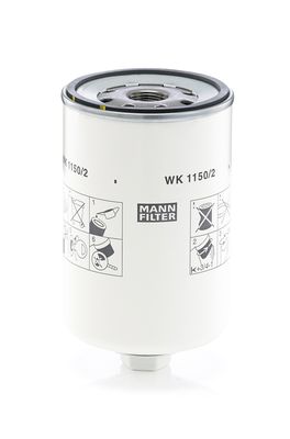 Degvielas filtrs MANN-FILTER WK 1150/2