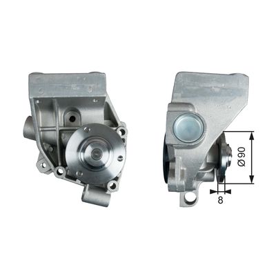 Водяной насос, охлаждение двигателя GATES WP0138