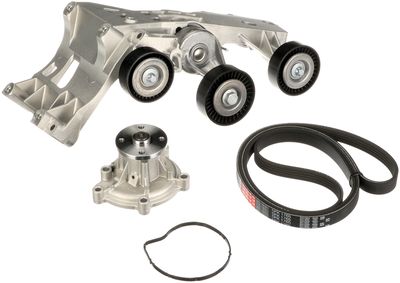 Водяной насос + комплект ручейковых ремней GATES KP25PK1765
