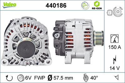 Генератор VALEO 440186