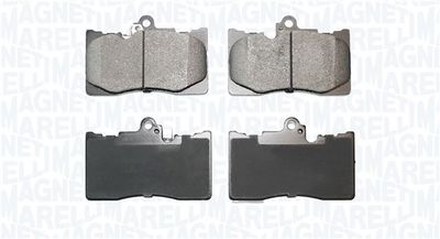 Bremžu uzliku kompl., Disku bremzes MAGNETI MARELLI 363916060931