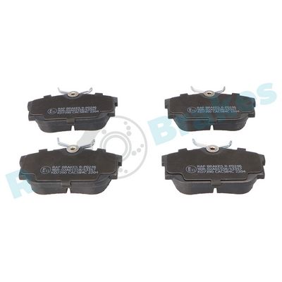 Bremžu uzliku kompl., Disku bremzes RAP BRAKES R-P0246