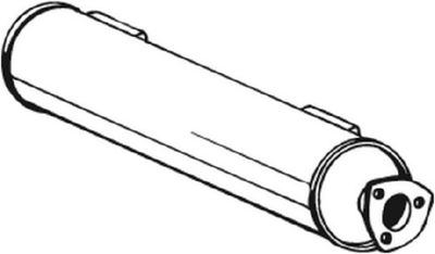 Vidējais izpl. gāzu trokšņa slāpētājs BOSAL 233-525