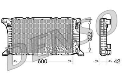 Radiators, Motora dzesēšanas sistēma DENSO DRM10092