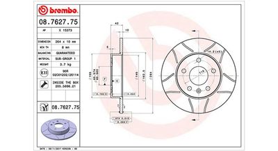 Тормозной диск MAGNETI MARELLI 360406039005