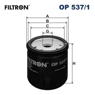 Масляный фильтр FILTRON OP 537/1