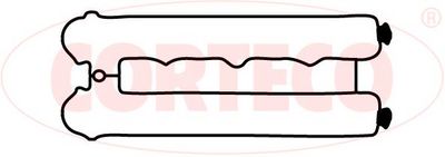 Прокладка, крышка головки цилиндра CORTECO 440105P